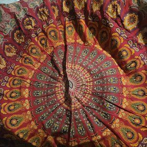 Beach blanket or wall tapestry